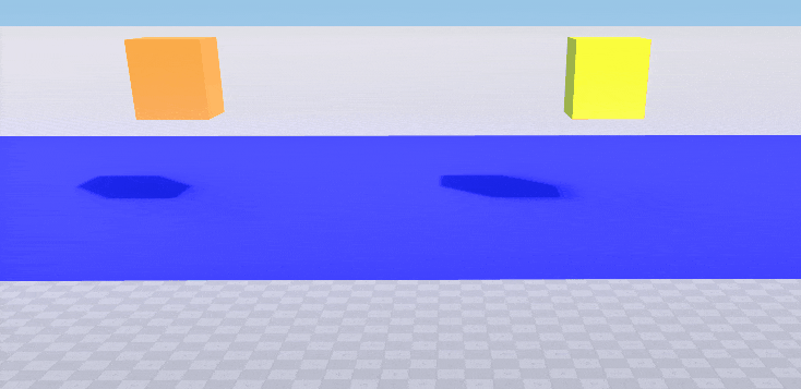 Surface-based collision example