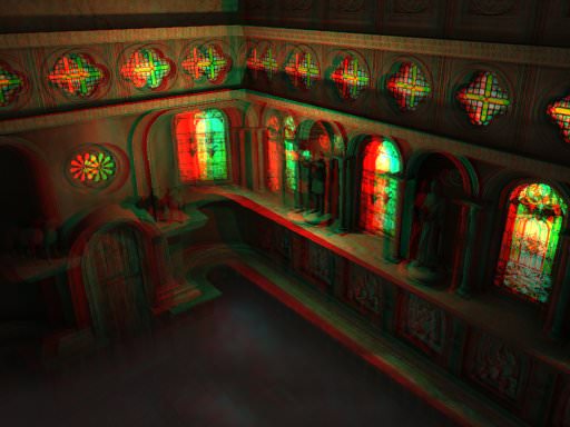 Anaglyph mode