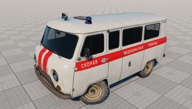 A Simple Car with Wheel Joints