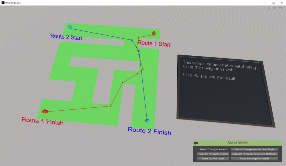 How To Use/create AI/PathFinding - Getting Started - UNIGINE Developers ...