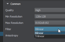 Bilinear vs Trilinear vs Anisotropic filtering 