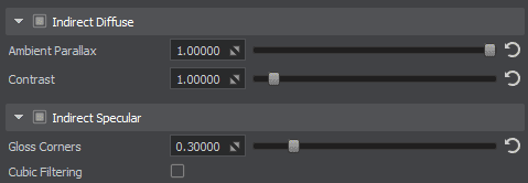 Box Projection Parameters