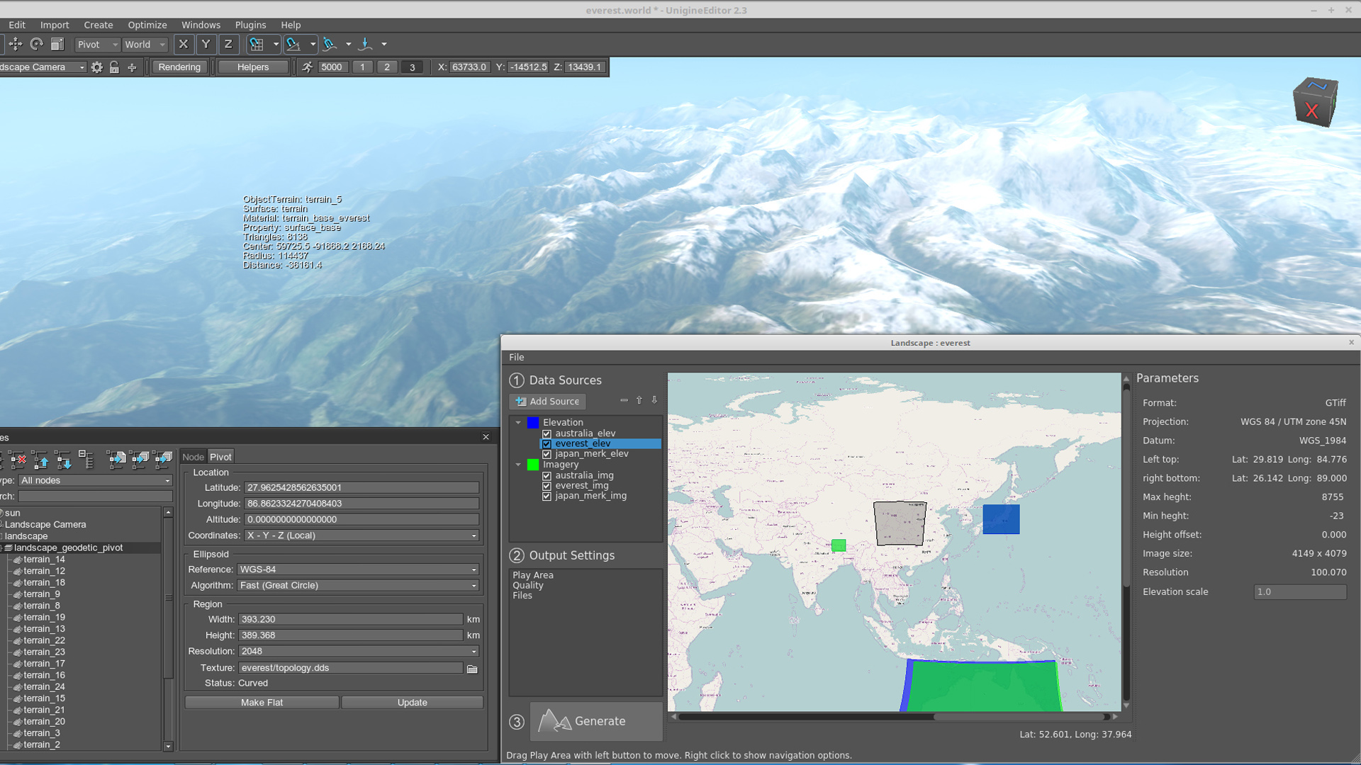 Generate a Terrain